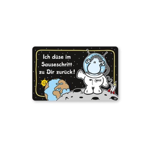 Sheepworld - 57210 - Pocketcard Nr. 20, Ich düse im Sauseschritt zu Dir zurück! von Sheepworld