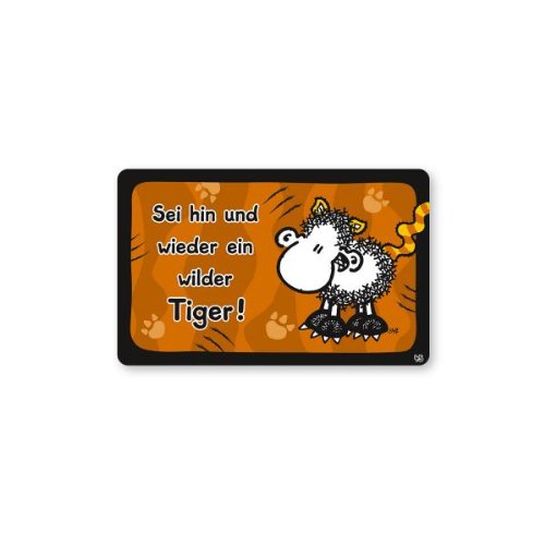 Sheepworld - 57216 - Pocketcard Nr. 45, Sei hin und Wieder EIN Wilder Tiger! von Sheepworld
