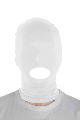 Sheface Herren und Damen Spandex Open Mouth Hood Maske für Halloween Cosplay Kostüm von Sheface