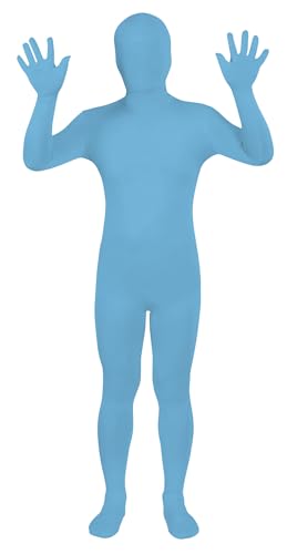 Sheface Spandex Ganzkörperanzug, Zentai-Kostüm, Größe XXL, Himmelblau von Sheface