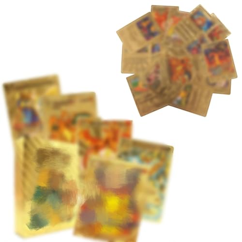 55-teilige Anime-Sammelkarten-Kollektion, Premium-Goldfolien-Anime-Karten, Sammelkarten-Set für Sammler und Fans, Sammel-T-Rading-Karten 55-teilige Anime-Sammelkarten-Kollektion, Premium-Goldfolien-Anime-Karten, Sammelkarten-Set für Sammler und Fans, Sammel-T-Rading-Karten von ShengQiu