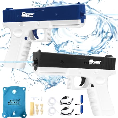 2300CC Elektrische Wasserpistole Kinder,Wasserpistole für Kinder Erwachsene mit Rucksack,Wasserpistole mit Großer Reichweite,Wasserpistole mit großer Kapazität für Mädchen Junge Schwimmbad,Outdoor 2300CC Elektrische Wasserpistole Kinder,Wasserpistole für Kinder Erwachsene mit Rucksack,Wasserpistole mit Großer Reichweite,Wasserpistole mit großer Kapazität für Mädchen Junge Schwimmbad,Outdoor von Shengbangym