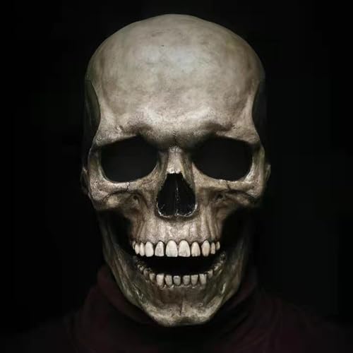 Shengou Halloween Schädel Maske,Skelett Maske,Halloween Masken Horror,Grusel Maske,Gruselige Masken,Schädelmaske,Skull Mask,Totenkopf Maske,Halloween Totenkopfmaske mit Beweglichem Kiefer Shengou Halloween Schädel Maske,Skelett Maske,Halloween Masken Horror,Grusel Maske,Gruselige Masken,Schädelmaske,Skull Mask,Totenkopf Maske,Halloween Totenkopfmaske mit Beweglichem Kiefer von Shengou