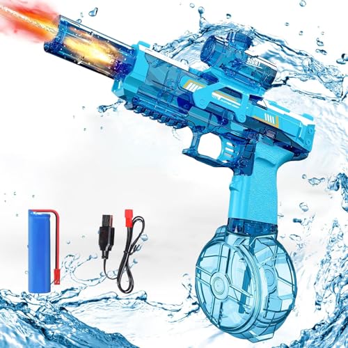 Elektrische Wasserpistole,Automatische Wasserspritzpistole für Erwachsene Kinder,Große Kapazität Kinder Wasserpistole Elektrisch,Spritzpistolen Spielzeug für Sommer Pool Strand Elektrische Wasserpistole,Automatische Wasserspritzpistole für Erwachsene Kinder,Große Kapazität Kinder Wasserpistole Elektrisch,Spritzpistolen Spielzeug für Sommer Pool Strand von Shengruili