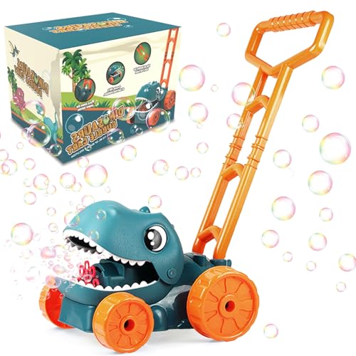 Rasenmäher Kinder Seifenblasenmaschine,Blase Rasenmäher für Kleinkinder,Bubble-Mower Rasenmäher,Blase Makers für Kinder,Bubble Machine für Sommer im Freien Garten Gartenspielzeug von Shengruili
