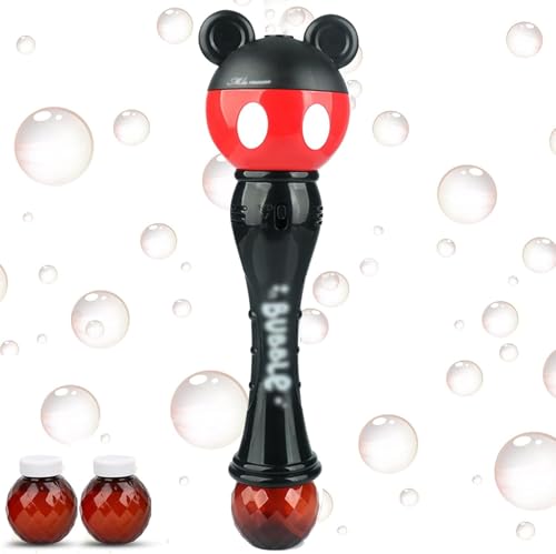 Seifenblasenmaschine,Seifenblasenspielzeug,Zauberstab Seifenblasenmaschine,Elektronische Seifenblasenpistole Kinder,Kinder Bubble Machine,Outdoor Bubble Toys für Partys Geburtstag von Shengruili