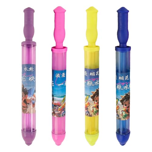 4 Feuerwerk Effect Water Squirter, Hochdruck-Sprinkler-Wasser-Feuerwerk Sprühspielzeug, interaktives Poolspiel für Familienfreunde am Nachtspiel 4 Feuerwerk Effect Water Squirter, Hochdruck-Sprinkler-Wasser-Feuerwerk Sprühspielzeug, interaktives Poolspiel für Familienfreunde am Nachtspiel von Shenrongtong