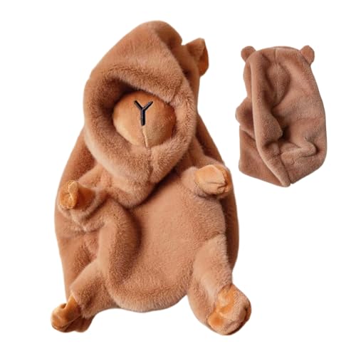 Capybara Plüschtier - Capybara Äußere Hülle Tierisches Spielzeug Cover | Nähprojekt Materialien Weiches Handarbeitszubehör Für Jugendliche Frauen Erwachsene Und Kinder von Shenrongtong