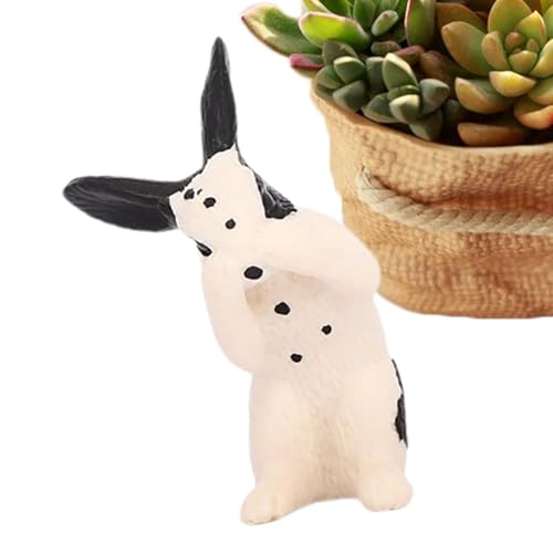 Hasenkuchendekorationen, Hasenspielzeug für Kinder, Süße realistische Bunny Cupcake Toppers, Kaninchenfiguren, Bildungsspielzeug für Bildung, Home Desk Dekorationen für Kinder, Familie, Hasenkuchendekorationen, Hasenspielzeug für Kinder, Süße realistische Bunny Cupcake Toppers, Kaninchenfiguren, Bildungsspielzeug für Bildung, Home Desk Dekorationen für Kinder, Familie, von Shenrongtong