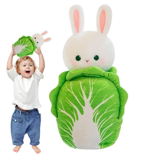 Shenrongtong Bunny Animal Plüschpuppe, gefüllter Kaninchenplüschspielzeug | Weiche Plüschkohl Kaninchen -Figur | Gefüllte umarmende tierische Hasenspielzeug für Wohnzimmer, Schlafzimmer, Auto, Sofa, Shenrongtong Bunny Animal Plüschpuppe, gefüllter Kaninchenplüschspielzeug | Weiche Plüschkohl Kaninchen -Figur | Gefüllte umarmende tierische Hasenspielzeug für Wohnzimmer, Schlafzimmer, Auto, Sofa, von Shenrongtong