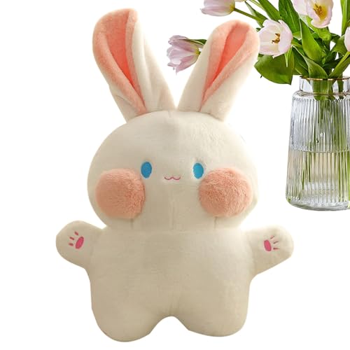 Shenrongtong Cartoon Bunny Plüsch, Mehrzweck-Cartoon-Tier-Plüsch, weiches Wurfkissen, bezaubernde Tischdekoration für Wohnzimmer, Arbeit, Sofa, Auto Shenrongtong Cartoon Bunny Plüsch, Mehrzweck-Cartoon-Tier-Plüsch, weiches Wurfkissen, bezaubernde Tischdekoration für Wohnzimmer, Arbeit, Sofa, Auto von Shenrongtong