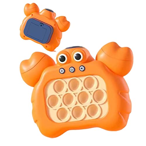Shenrongtong Leuchtende Muster-Popping-Spiele, Gamecontroller Pop Bubble Sensory Fidget Toy, Push Bubble Pop Fidget Sensory Toy, Handheld-Spiel für Kinder von Shenrongtong