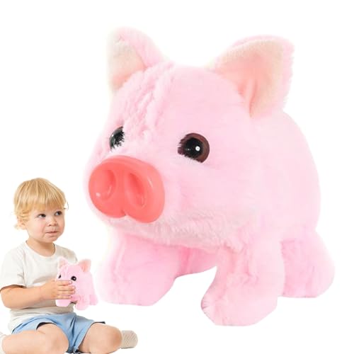 Shenrongtong Realistische Tier Stofftiere,Sicheres Elektronisches Spielzeug - Hautfreundlicher Sicherer Roboter Mit Smarte Sprachsteuerung Für Babys Kleinkinder Mädchen von Shenrongtong