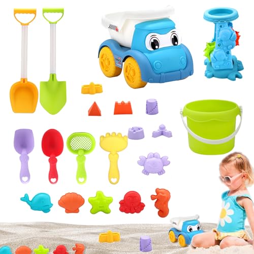 Shenrongtong Strandspielzeug für Kleinkinder,Strandspielzeug für Kinder | 20 Stück Sandeimer Wasserturm | Strandspielzeug-Set für Kinder, Sandkastenspielzeug, inklusive Strandeimer, Schaufel, Shenrongtong Strandspielzeug für Kleinkinder,Strandspielzeug für Kinder | 20 Stück Sandeimer Wasserturm | Strandspielzeug-Set für Kinder, Sandkastenspielzeug, inklusive Strandeimer, Schaufel, von Shenrongtong