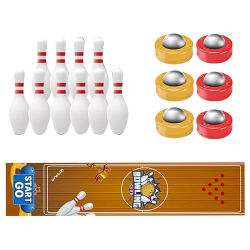 Shenrongtong Tisch-Curling-Spiel, Tisch-Shuffleboard-Spiel | Tisch-Bowling-Brettspiele für den Mehrspielermodus | Multifunktionales Desktop-Spielzeug, interaktive Puzzlespiele, Partyzubehör für von Shenrongtong