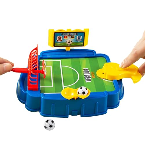 Shenrongtong Tischfußballspiel, Mini-Fußballspiel | -Kickerspiele | Desktop-Spiel, Familienspiel, Wettkampfsportspiele, verbessert die Hand-Auge-Koordination von Shenrongtong