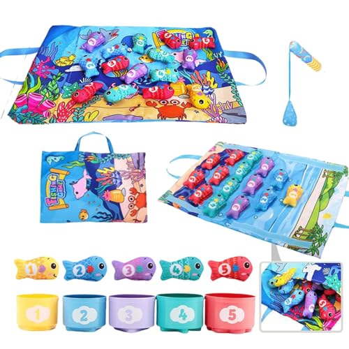 Shenrongtong Zählen Sortieren Kinderspielzeug | Stoff Farberkennung Spiel Zählen Lernen | Kognitives Entwicklungsspiel Angelspiel | Für 0-36 Monate Mädchen Klassifizierung Shenrongtong Zählen Sortieren Kinderspielzeug | Stoff Farberkennung Spiel Zählen Lernen | Kognitives Entwicklungsspiel Angelspiel | Für 0-36 Monate Mädchen Klassifizierung von Shenrongtong