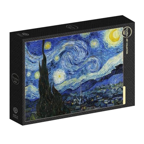 Grafika Vincent Van Gogh - Sternennacht, 1889-500 Teile von Sherwood Store