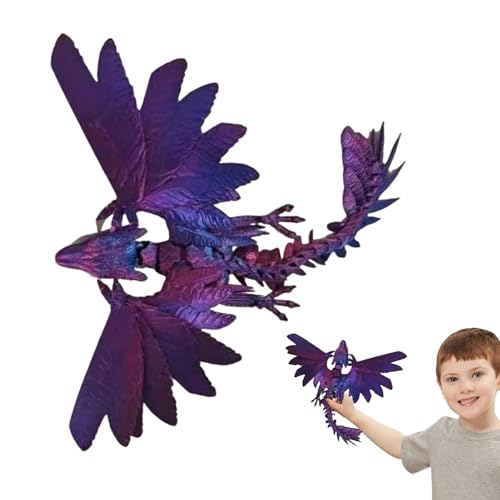 Shichangda 3D-Drachenei mit Drachen im Inneren, Kristall-Drachenei,Kreativer beweglicher Drache und Drachenei | Dekoratives 3D-Druck-Desktop-Spielzeug für Kinder, Erwachsene, Drachenliebhaber, von Shichangda