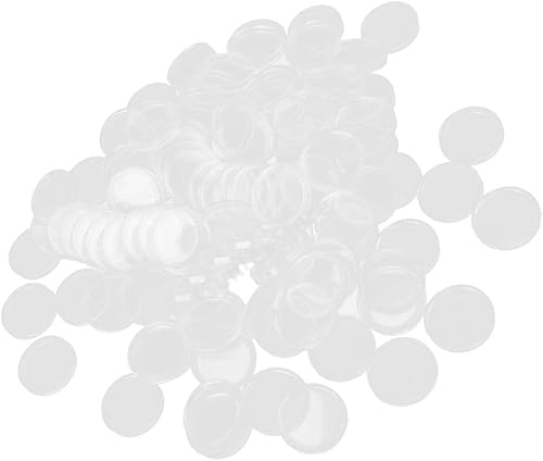 100 Stück Münzhalter-Kapseln, Münzsammelschutz, für Münzsammelkoffer (19 mm) von Shidongbla