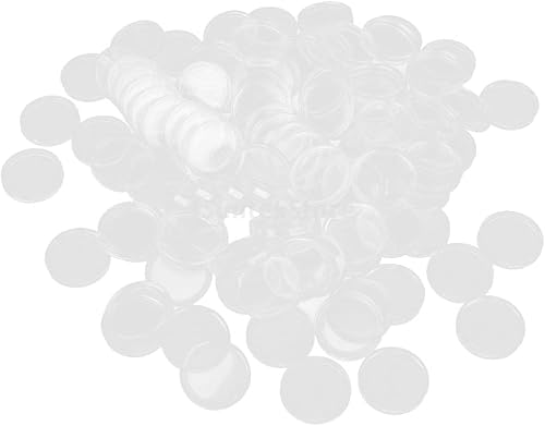 100 Stück Münzhalter-Kapseln, Münzsammelschutz, für Münzsammelkoffer (40,8 mm) von Shidongbla