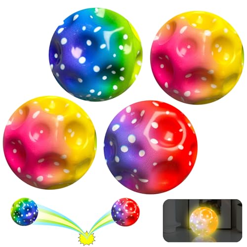 ShifenHong 4-Stick Hüpfball, 7 cm Spaceballs, Moonball Leuchtend, Moon Ball Original, Springball für Kinder, Hohe Spring Gummiball, Moonball Super High Bouncing, Ball für Kinder, Partygeschenke ShifenHong 4-Stick Hüpfball, 7 cm Spaceballs, Moonball Leuchtend, Moon Ball Original, Springball für Kinder, Hohe Spring Gummiball, Moonball Super High Bouncing, Ball für Kinder, Partygeschenke von ShifenHong