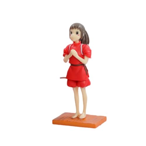 Shimely Für Chihiro & No-Face Figur Handgefertigte PVC-Anime-Cartoon-Figuren, Anime-Charakter-Puppenmodelle, Charakter-Statue Zum Sammeln,Geeignet für Personen ab 14 Jahren. (Chihiro) von Shimely