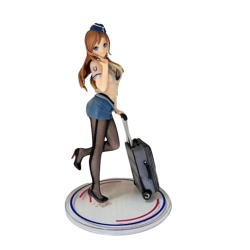 Shimely Für Yoko, The Flight Attendant Figur Handgefertigte PVC-Anime-Cartoon-Figuren, Anime-Charakter-Puppenmodelle, Charakter-Statue Zum Sammeln,Geeignet für Personen ab 14 Jahren. von Shimely