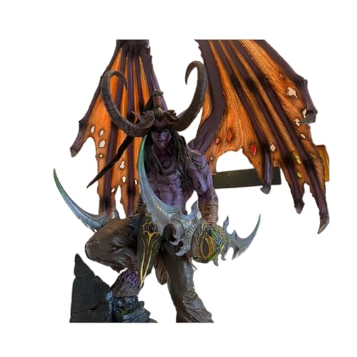 Shimely Für illidan Figur Handgefertigte PVC-Anime-Cartoon-Figuren, Anime-Charakter-Puppenmodelle, Charakter-Statue Zum Sammeln Und Desktop-Dekorationen. von Shimely