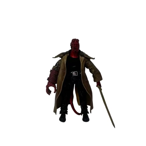 Shimely für Hellboy Figur Handgefertigte PVC-Anime-Cartoon-Figuren, Anime-Charakter-Puppenmodelle, Charakter-Statue zum Sammeln und Desktop-Dekorationen. (Draw Your Sword) von Shimely