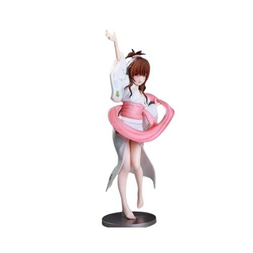 Shimely für Pretty Girl Figur Handgefertigte PVC-Anime-Cartoon-Figuren, Anime-Charakter-Puppenmodelle, Charakter-Statue zum Sammeln und Desktop-Dekorationen. (Mikan) von Shimely