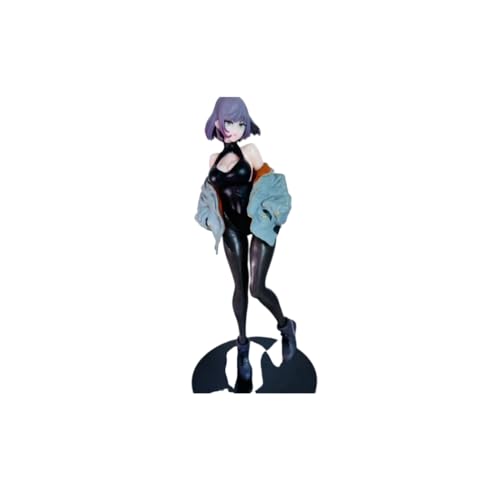 Shimely für Pretty Girl Figure Handgefertigte PVC-Anime-Cartoon-Figuren, Anime-Charakter-Puppenmodelle, Charakter-Statue zum Sammeln und Desktop-Dekorationen. (Schwarze Luna) von Shimely