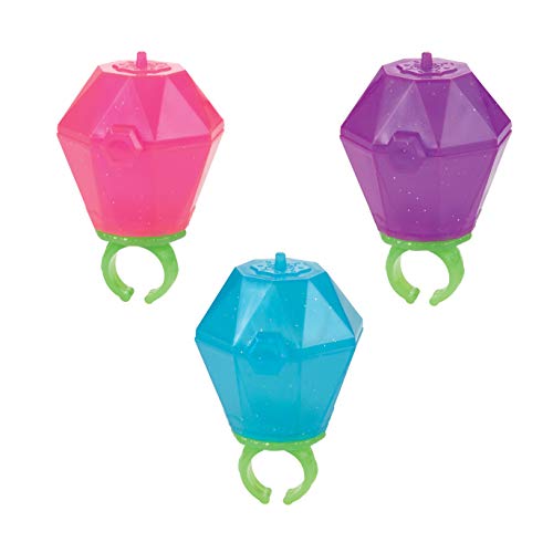 Shimmer & Shine GFL91 - Mini Dschinnis Surprise Ring Sortiment im Thekendisplay, mehrfarbig von Shimmer and Shine