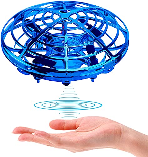 ShinePick UFO Mini Drohne, Kinder Spielzeug Handsensor Quadcopter Infrarot-Induktions-Flying Ball Fliegendes Spielzeug Geschenke für Jungen Mädchen Indoor Outdoor Fliegender Ball von ShinePick