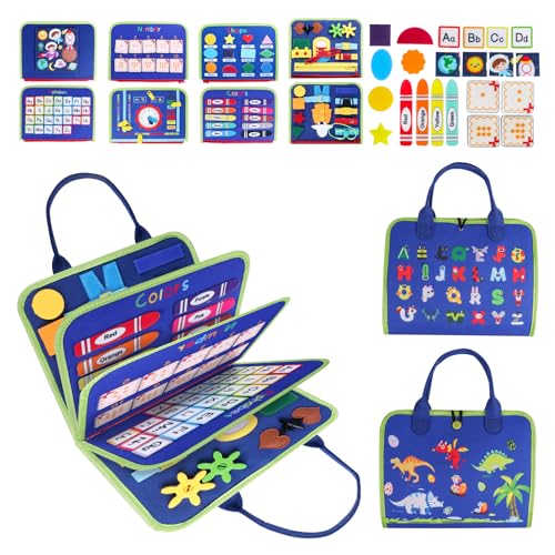 Busy Board Spielzeug, Frühe Bildung und Praktische Fähigkeitsentwicklung Brett für Kinder im Alter von 2–6 Jahren Busy Board Spielzeug, Frühe Bildung und Praktische Fähigkeitsentwicklung Brett für Kinder im Alter von 2–6 Jahren von Shinescent