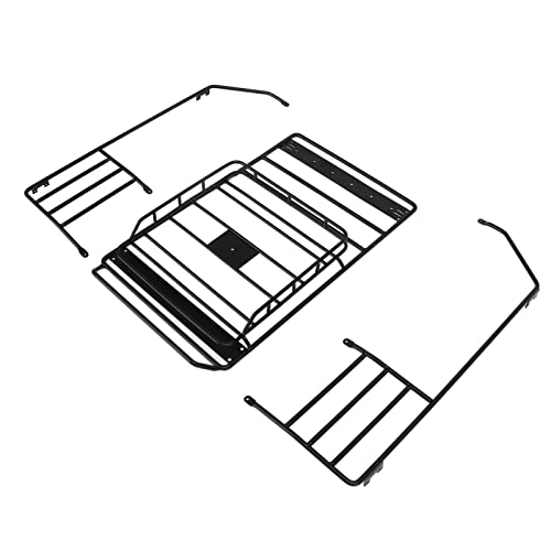 Shipenophy Dachträger-Gepäckträger, Langlebiges RC-Dachträger-Überrollkäfig-Genauigkeitsschweißen für Upgrade von Shipenophy