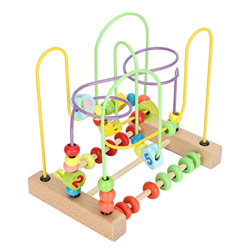 Shipenophy Hölzerne Perlenlabyrinth Aktivität Würfel Kleinkind Bildungsspielzeug mit Farbenfrohen Wärmeübertragungsmuster und Sicherheitsdichtung für Lernen Shipenophy Hölzerne Perlenlabyrinth Aktivität Würfel Kleinkind Bildungsspielzeug mit Farbenfrohen Wärmeübertragungsmuster und Sicherheitsdichtung für Lernen von Shipenophy
