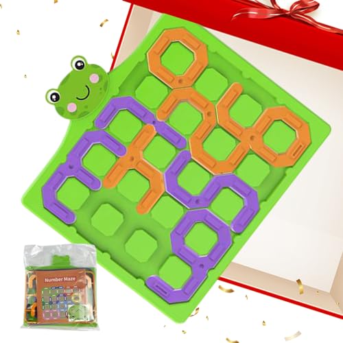 Shitafe Zahlen-Labyrinth-Brett - Zahlen Labyrinth Spiel Für Kinder | Pädagogisches Interaktives Spielzeug für Vorschulkinder zur Entwicklung von Fähigkeiten wie Hand Auge Koordination für das Spielen Shitafe Zahlen-Labyrinth-Brett - Zahlen Labyrinth Spiel Für Kinder | Pädagogisches Interaktives Spielzeug für Vorschulkinder zur Entwicklung von Fähigkeiten wie Hand Auge Koordination für das Spielen von Shitafe