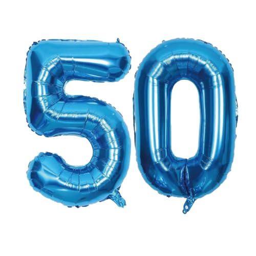 Geburtstag zahlen Luftballon 50 jahre-hellblau XXL Jumbo Folienballon 40 Zoll – 101 cm Luftballons 50 Geburtstag Junge Mädchen Babyparty Geburtstagsdeko Jubiläumsparty Dekoration Geburtstag zahlen Luftballon 50 jahre-hellblau XXL Jumbo Folienballon 40 Zoll – 101 cm Luftballons 50 Geburtstag Junge Mädchen Babyparty Geburtstagsdeko Jubiläumsparty Dekoration von Shixpiov