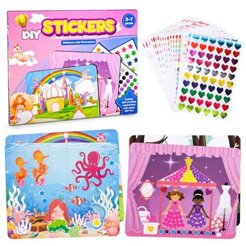 Glitzer Sticker Kinder Album & Buch: Wiederverwendbare Aufkleber für Mädchen und Jungs Stickeralbum zum Selbstgestalten mit Farbenfrohen Glitzer Stickern für Unterhaltung und kreatives Spielen Glitzer Sticker Kinder Album & Buch: Wiederverwendbare Aufkleber für Mädchen und Jungs Stickeralbum zum Selbstgestalten mit Farbenfrohen Glitzer Stickern für Unterhaltung und kreatives Spielen von Shmily