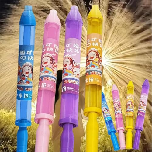 Feuerwerk-Wasserpistole, Feuerwerk-Wassersprühspielzeug, Feuerwerk-Wasserspritzpistole, Hochdruck-Sprinkler, zum Baden, für Pool, Partys und Strand (All) von Shnbkls