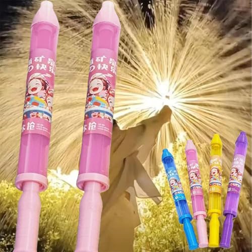 Feuerwerk-Wasserpistole, Feuerwerk-Wassersprühspielzeug, Feuerwerk-Wasserspritzpistole, Hochdruck-Sprinkler, zum Baden, für Pool, Partys und Strand (Pink*2) von Shnbkls