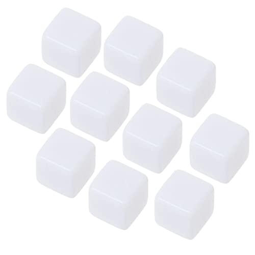 10pcs/Pack New Acrylic 16/18/20mm Weiße Würfel Unterricht Requisiten Spielzubehör Mathematische Werkzeuge Quadratische Ecke 10pcs/Pack New Acrylic 16/18/20mm Weiße Würfel Unterricht Requisiten Spielzubehör Mathematische Werkzeuge Quadratische Ecke von Shntig