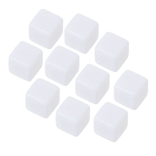 10pcs/Pack New Acrylic 16/18/20mm Weiße Würfel Unterricht Requisiten Spielzubehör Mathematische Werkzeuge Quadratische Ecke 10pcs/Pack New Acrylic 16/18/20mm Weiße Würfel Unterricht Requisiten Spielzubehör Mathematische Werkzeuge Quadratische Ecke von Shntig