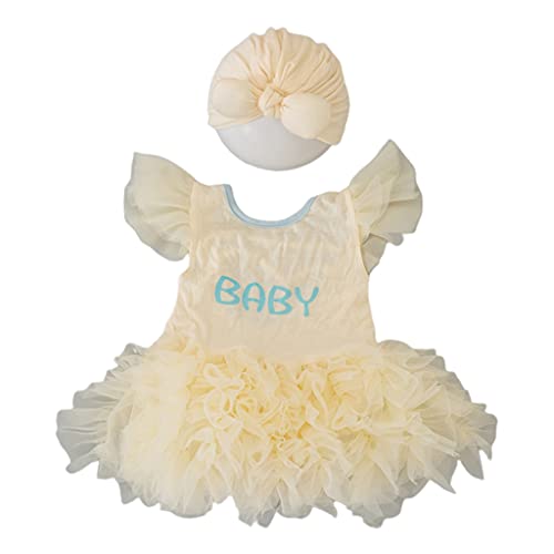2 Stück Mode Neugeborene Baby Mädchen Fotografie Requisiten Outfit Bogen Hut Kleid Set Festival für Säuglinge 2 Stück Mode Neugeborene Baby Mädchen Fotografie Requisiten Outfit Bogen Hut Kleid Set Festival für Säuglinge von Shntig