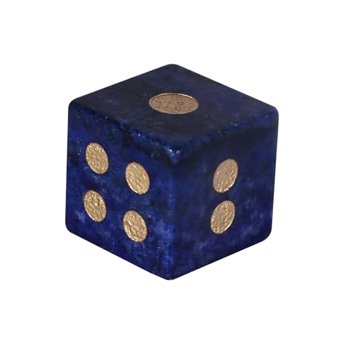 6-seitiges Set aus natürlichem Kristall für Tischspiele, RPG-Zubehör mit runden Ecken und glatten Oberflächen, mehrseitige Spielwürfel, Tischspielzubehör für Rollenspiele 6-seitiges Set aus natürlichem Kristall für Tischspiele, RPG-Zubehör mit runden Ecken und glatten Oberflächen, mehrseitige Spielwürfel, Tischspielzubehör für Rollenspiele von Shntig