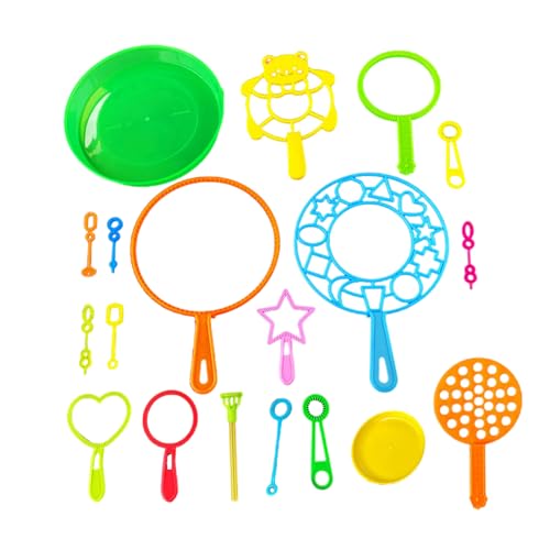 Buntes Seifenblasen-Gebläse-Set, riesiger Seifenblasen-Zauberstab-Sammlung für drinnen und draußen, lustige Seifenblasen-Unterhaltung Buntes Seifenblasen-Gebläse-Set, riesiger Seifenblasen-Zauberstab-Sammlung für drinnen und draußen, lustige Seifenblasen-Unterhaltung von Shntig