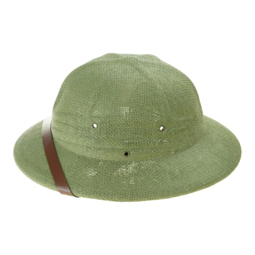 Eleganter Cosplay-Hut, Strohhut, atmungsaktiver Sonnenhut mit gewebtem Gürtel, für Männer, Frauen und Kinder, Strand-Sonnenhut von Shntig