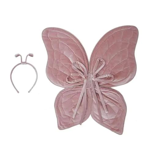 Kinder-Schmetterlings-Flügel mit Stirnbändern, Kopfbedeckung, Fotografie-Requisiten, Mädchen, Schmetterlingsflügel, Vintage-Stil, Kostüm Kinder-Schmetterlings-Flügel mit Stirnbändern, Kopfbedeckung, Fotografie-Requisiten, Mädchen, Schmetterlingsflügel, Vintage-Stil, Kostüm von Shntig