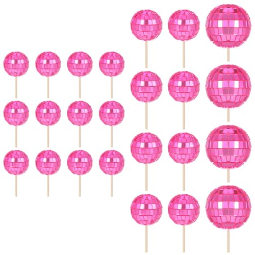 Mini-Kuchenspieße für Geburtstagspartys, dekorative Cupcake-Topper, Dekorationen, Backbegeisterte, 24 Stück Mini-Kuchenspieße für Geburtstagspartys, dekorative Cupcake-Topper, Dekorationen, Backbegeisterte, 24 Stück von Shntig